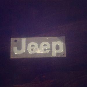 Jeep original decal